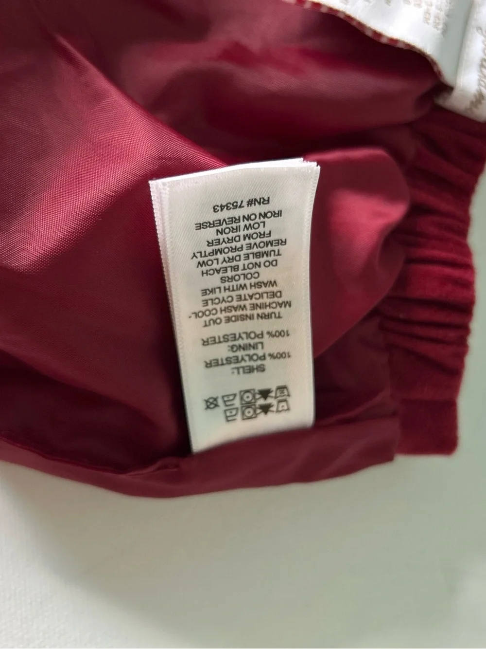 Tommy Bahama Burgundy Velvet Tiered Ruffle Baby Bloomers 3-6M